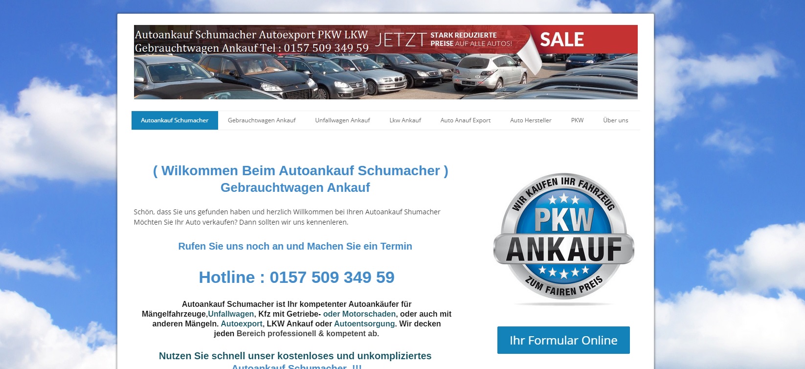 autoankauf-schumacher.de - Autoankauf Ludwigsburg autoankauf-schumacher.de - Autoankauf Ludwigsburg