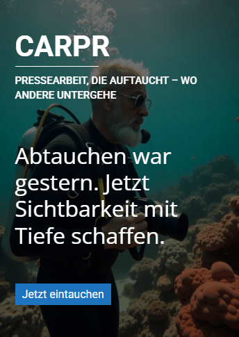 Tauche ein in die Tiefe der Sichtbarkeit – mit starker Pressearbeit an die Oberfläche!